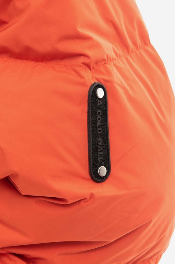 A-COLD-WALL* geacă de puf Panelled Down Jacket portocaliu ACWMO107.