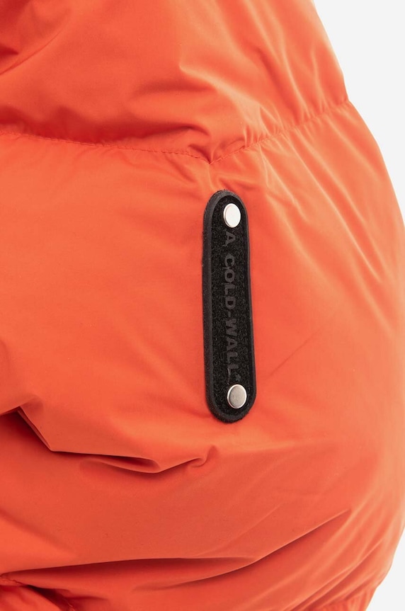 A-COLD-WALL* geacă de puf Panelled Down Jacket portocaliu ACWMO107.