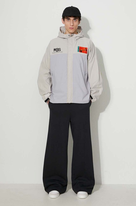 PLEASURES jacket P21W004 beige AA00
