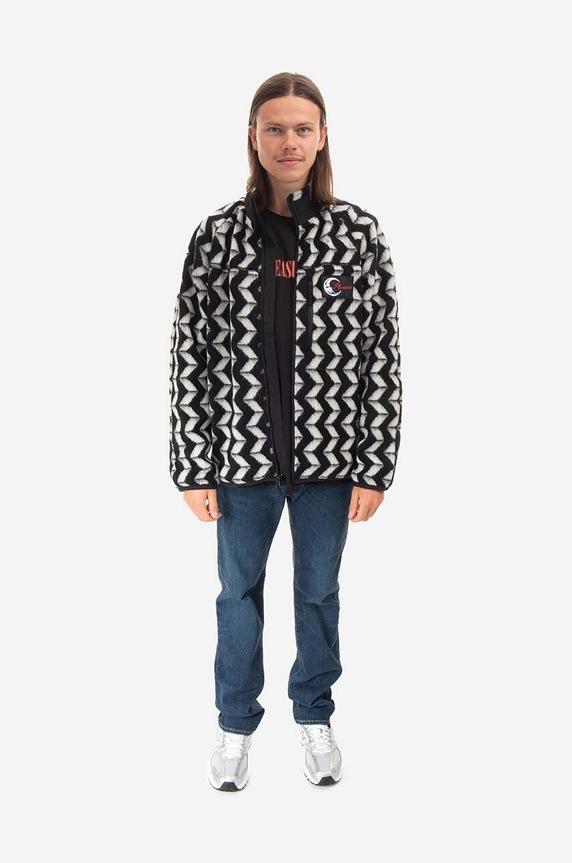 PLEASURES wool jacket P22F011 black AA00