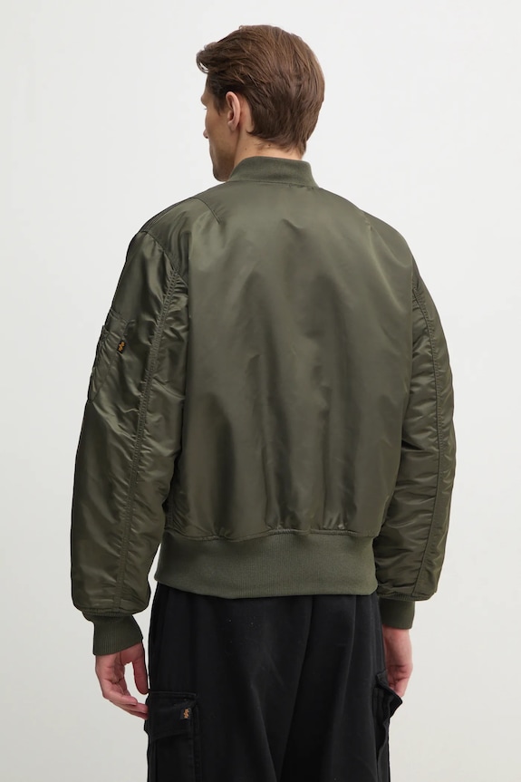 Oblečenie Obojstranná bunda bomber Alpha Industries Ma-1 Reversible 100101.04 zelená