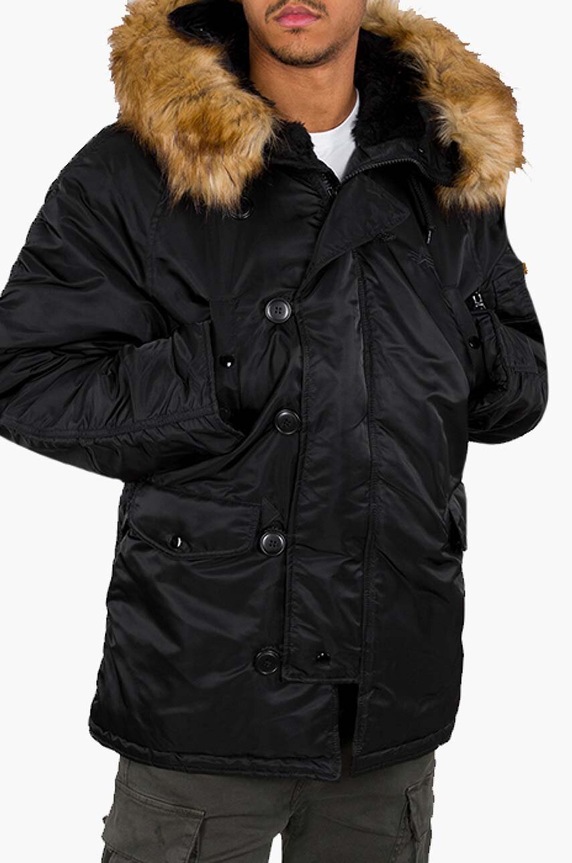 Μπουφάν Alpha Industries N3B άλλο μαύρο 100106.03