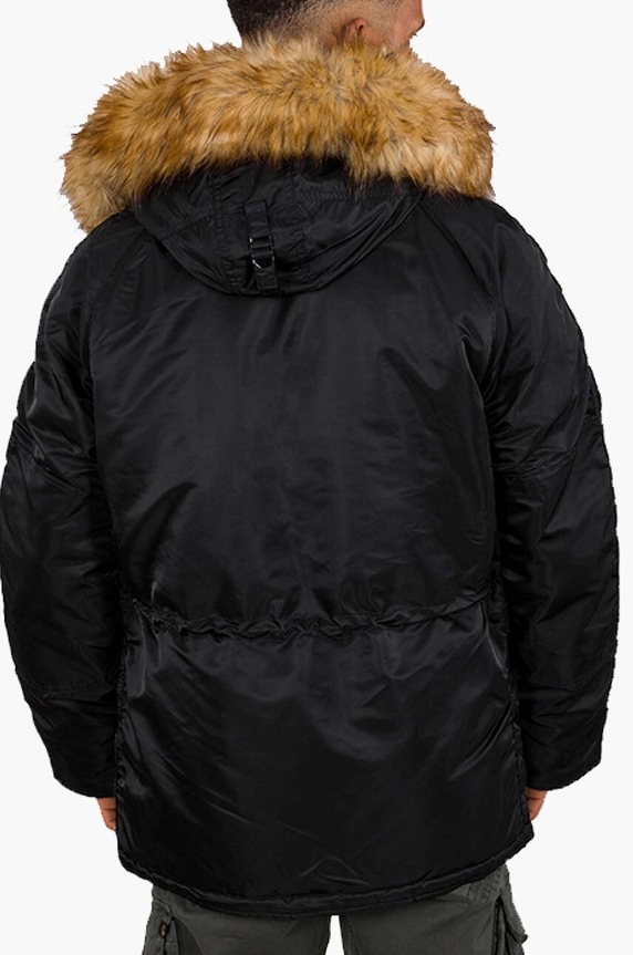 Μπουφάν Alpha Industries N3B 100106.03 μαύρο AW23