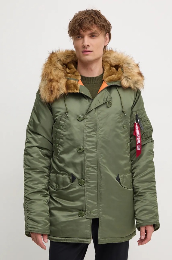 Alpha Industries kurtka N3B VF 59 pozostałe zielony 103141.01