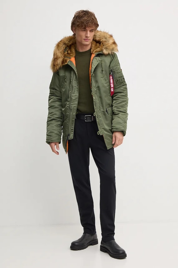 Alpha Industries kurtka N3B VF 59 103141.01 zielony AA00