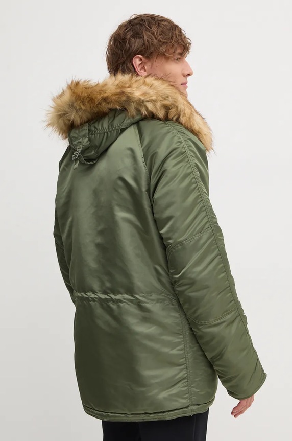 Odzież Alpha Industries kurtka N3B VF 59 103141.01 zielony