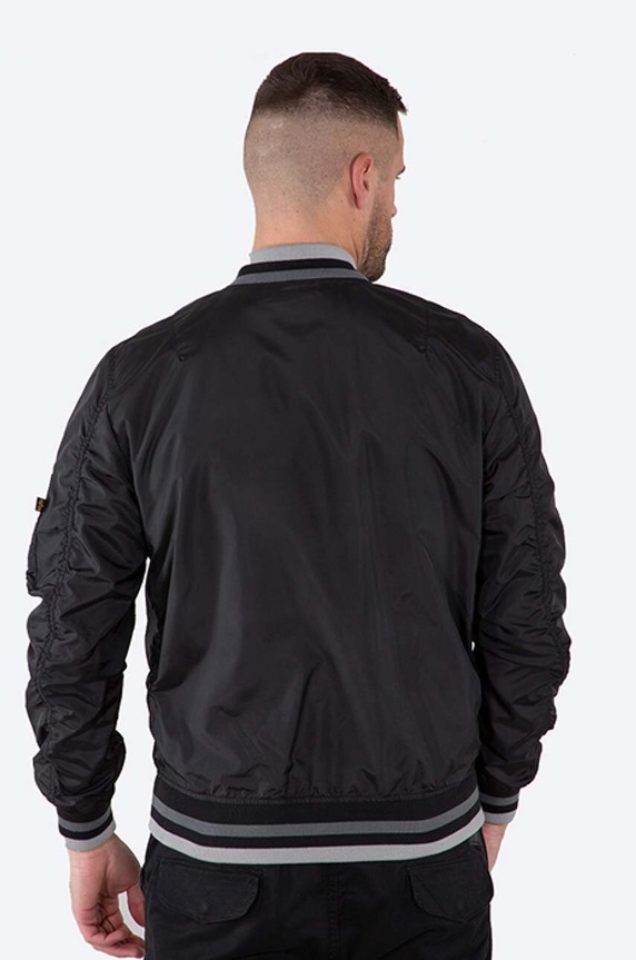 Oblečenie Obojstranná bunda bomber Alpha Industries MA-1 Nasa Voyager Reversible 116105 03 116105.03 čierna