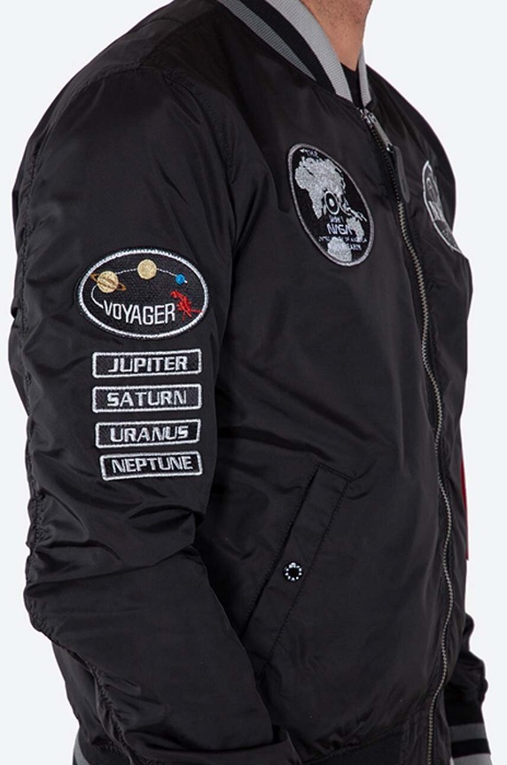 Obojstranná bunda bomber Alpha Industries MA-1 Nasa Voyager Reversible 116105 03 116105.03