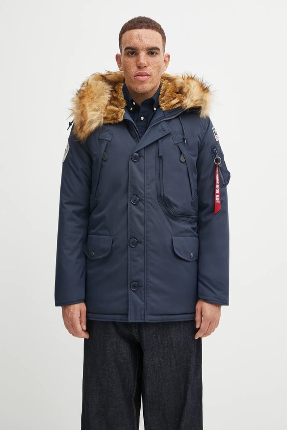 Куртка Alpha Industries Polar Jacket Polar Jacket остальные тёмно-синий 123144.07