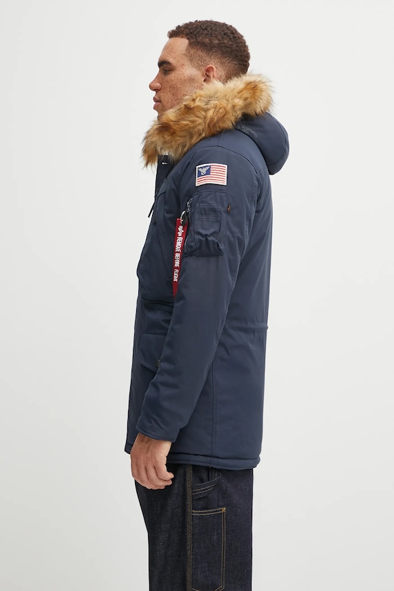 Куртка Alpha Industries Polar Jacket Polar Jacket 123144.07 тёмно-синий AW23