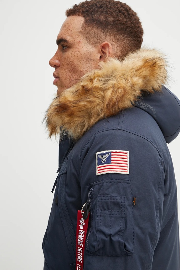 Куртка Alpha Industries Polar Jacket Polar Jacket тёмно-синий 123144.07