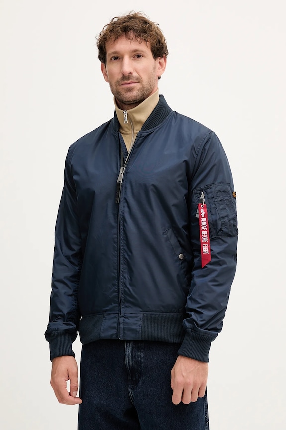 Bunda Alpha Industries MA-1 TT 191103 07 bomber tmavomodrá 191103.07