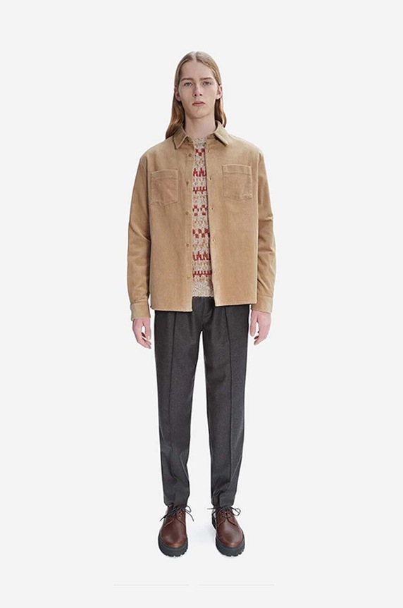 A.P.C. jacket Surchemise Joe COESP.H02486 beige AA00