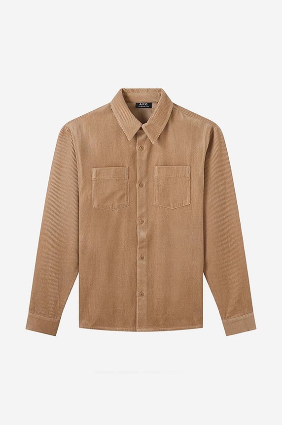 A.P.C. jacket Surchemise Joe beige COESP.H02486