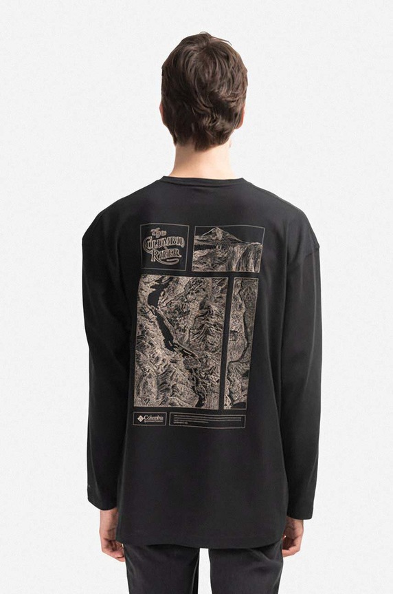 Clothing Columbia longsleeve shirt CSC Alpine Way Relaxed LS Tee 2013731010 black