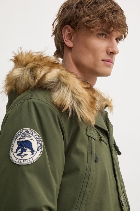 Jakna Alpha Industries Polar Jacket zelena 123144.257
