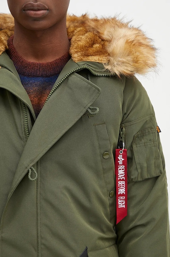 Alpha Industries geacă Explorer verde 193128.257