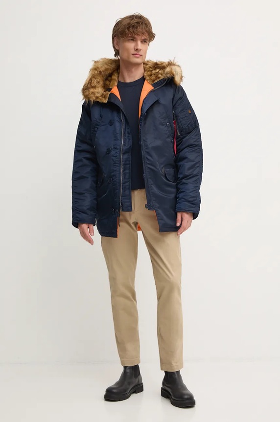 Jakna Alpha Industries 103141.07 mornarsko plava AW25