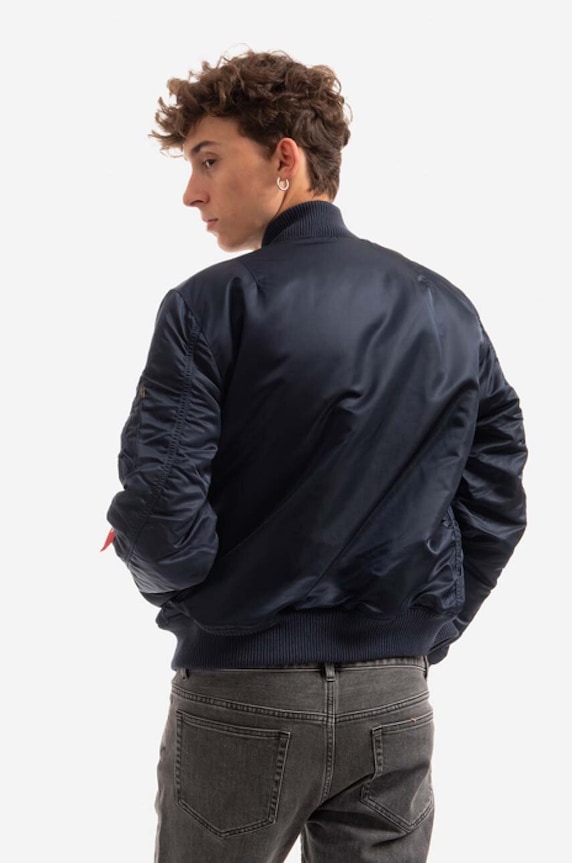 Abbigliamento Alpha Industries giacca bomber MA-1 VF 59 191118.07 blu navy