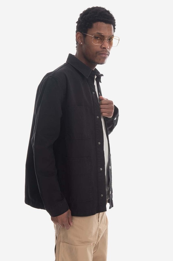 Odzież Stan Ray kurtka bawełniana Barn SS23037BLA czarny