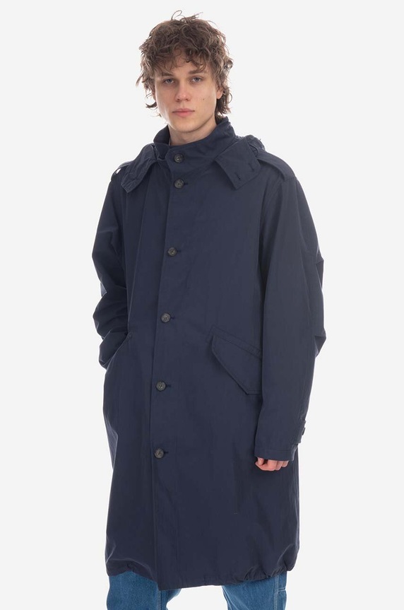 A.P.C. kurtka granatowy COETZ.M30192