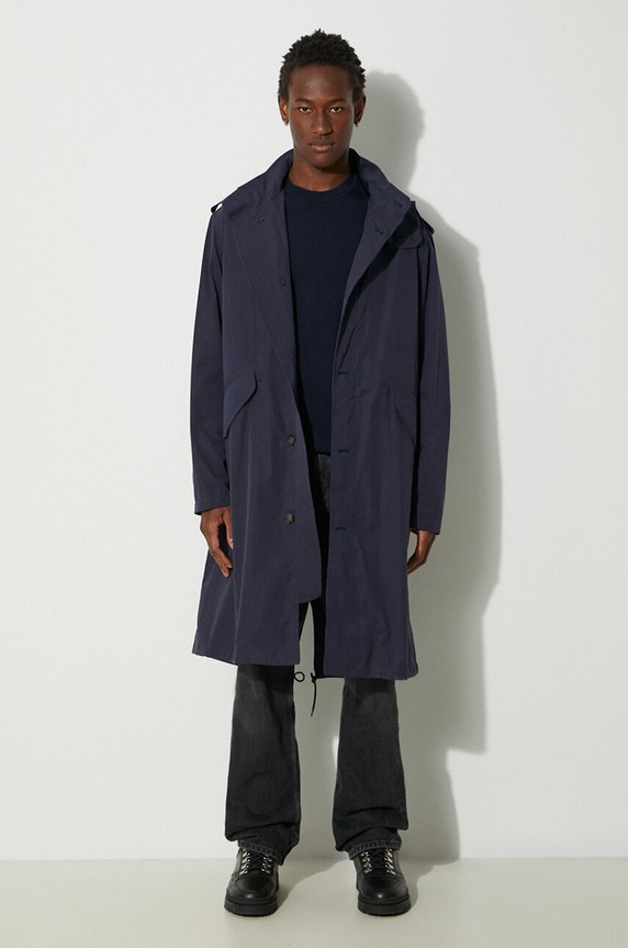 Odzież A.P.C. kurtka COETZ.M30192 granatowy
