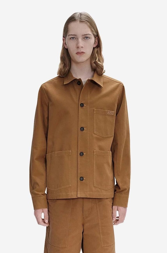 Куртка A.P.C. остальные коричневый COGBJ.H02800