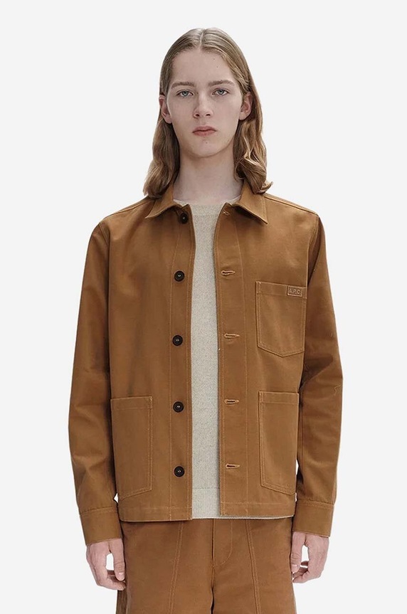 Куртка A.P.C. коричневый COGBJ.H02800