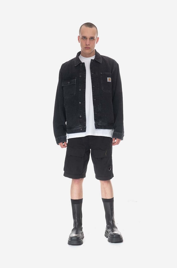 Carhartt WIP denim jacket Saledo Jacket Planet friendly black I031925