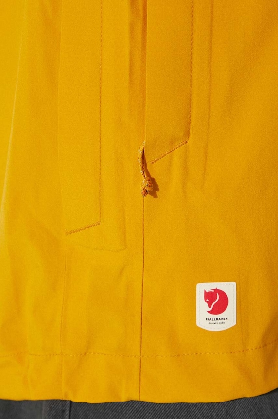 Nepromokavá bunda Fjallraven Hydratic Trail Jacket HC M F86984 161 F86984.161 žlutá