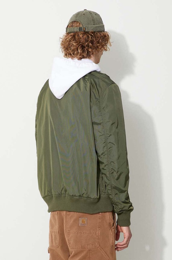 Odzież Alpha Industries kurtka bomber 191103 zielony