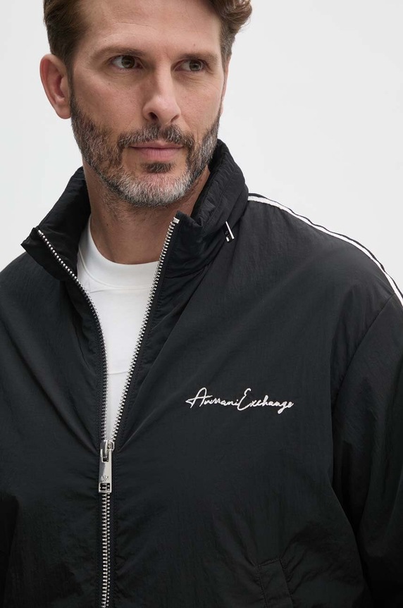 Armani Exchange kurtka czarny 8NZB99.ZNXXZ.NOS