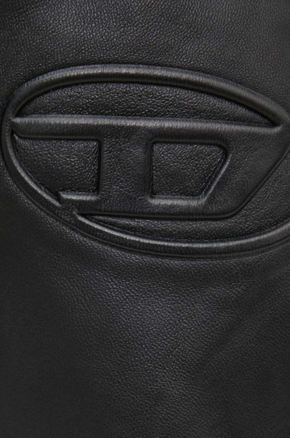 Diesel kurtka skórzana L-CARVER A14436.0AJIR czarny