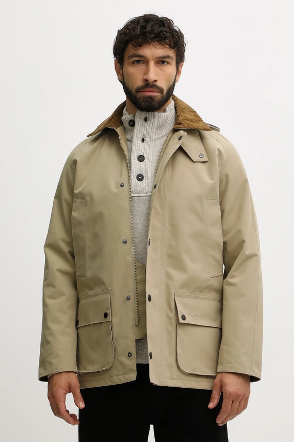 Μπουφάν Barbour Winter Ashby Jacket μπεζ MWB1001