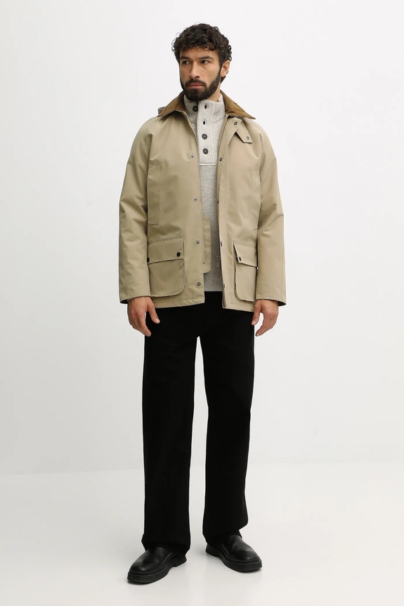 Μπουφάν Barbour Winter Ashby Jacket MWB1001 μπεζ AA00