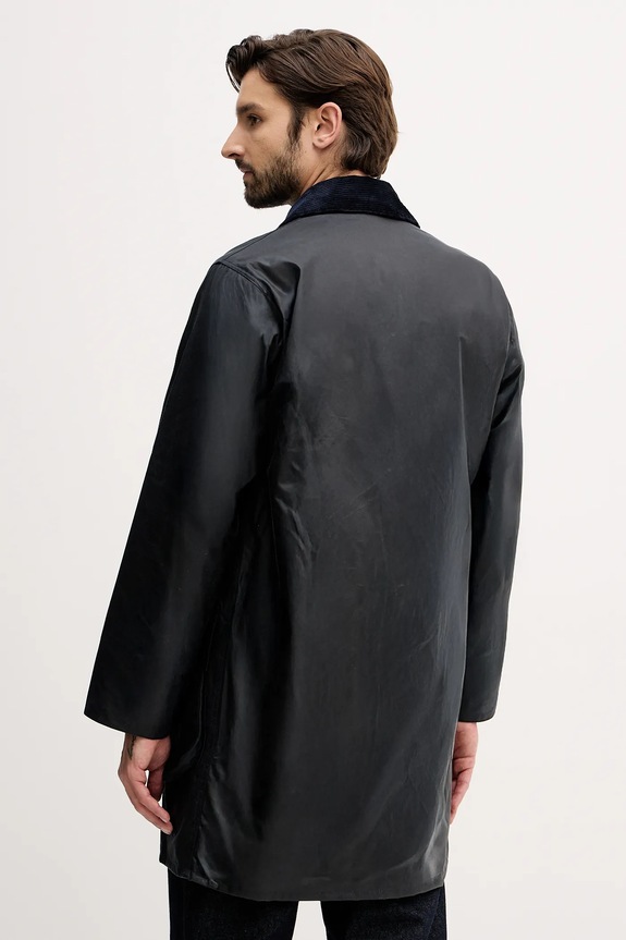 Clothing Barbour long jacket cotton Men's MWX0008 navy