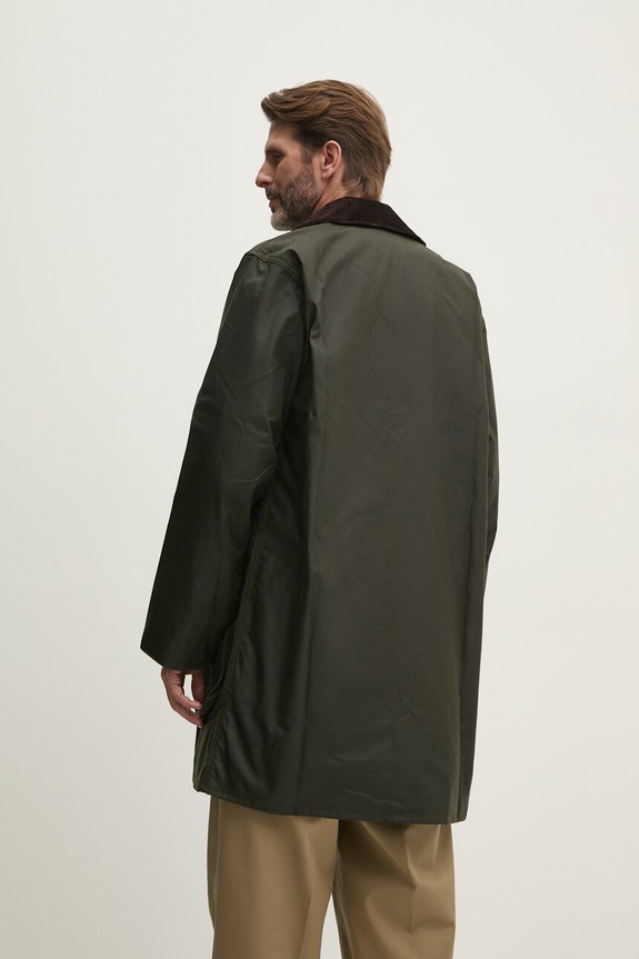 Clothing Barbour long jacket cotton Men's MWX0008 green