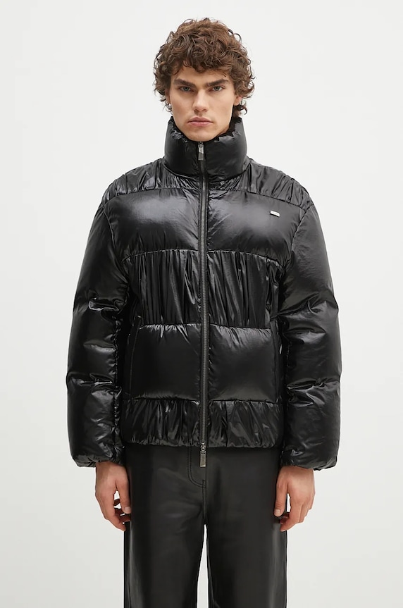 Ader Error piumino isolamento in piuma nero BN01FWDW0101BK
