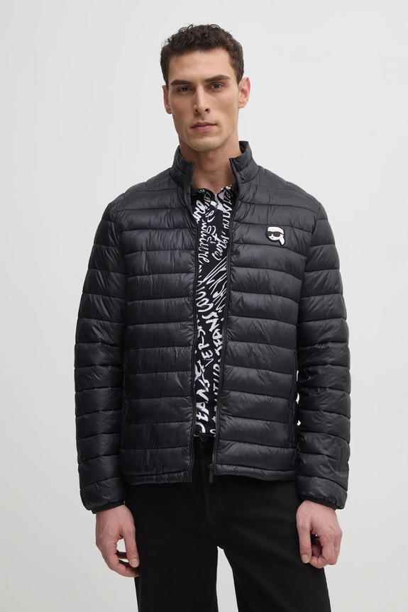 Karl Lagerfeld kurtka bez kaptura czarny 500590.505710
