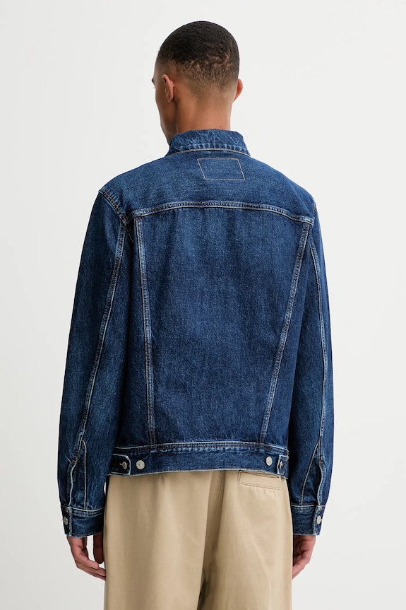 Одяг Джинсова куртка Diesel D-BARCY JACKET A03885.09I27 темно-синій