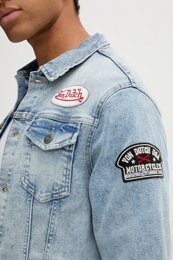 Von Dutch farmerdzseki VD.1.JKT.MAX2 kék