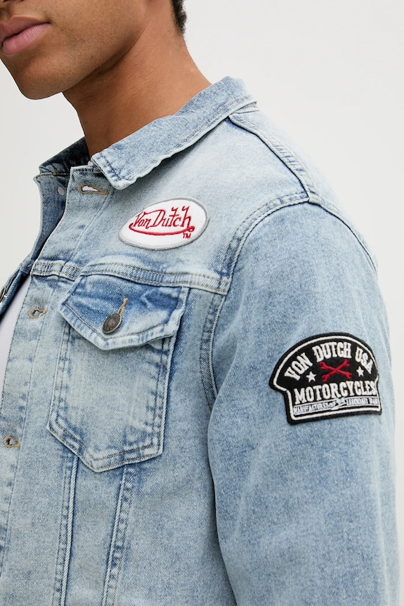Von Dutch farmerdzseki VD.1.JKT.MAX2 kék