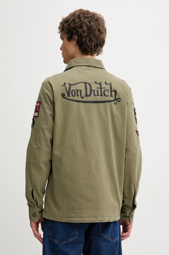 Ruházat Von Dutch rövid kabát VD.1.JKT.REBE zöld
