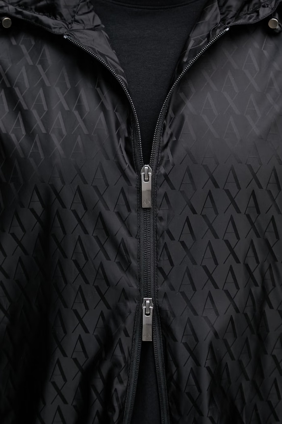 Armani Exchange prechodná bunda pánska XM001582.AF16628.NOS čierna