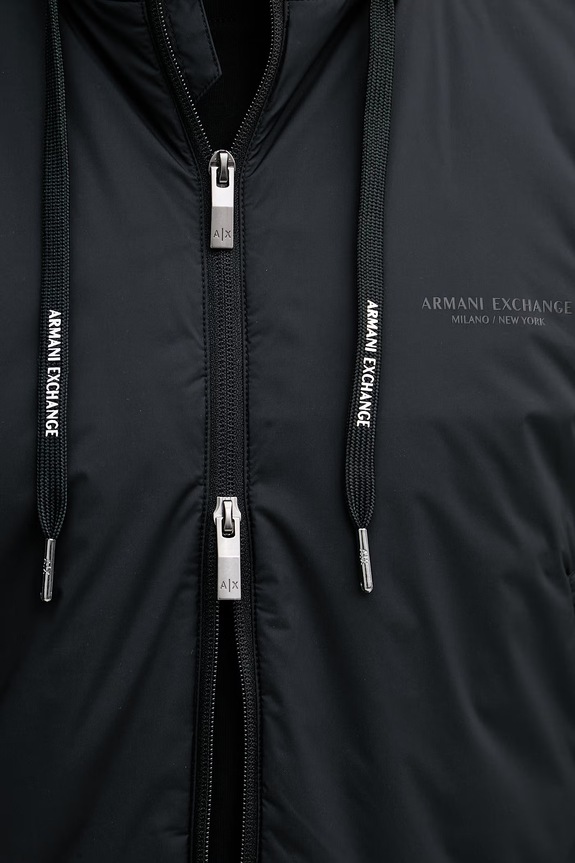 Armani Exchange jachetă pentru bărbați XM001583.AF19196.NOS negru
