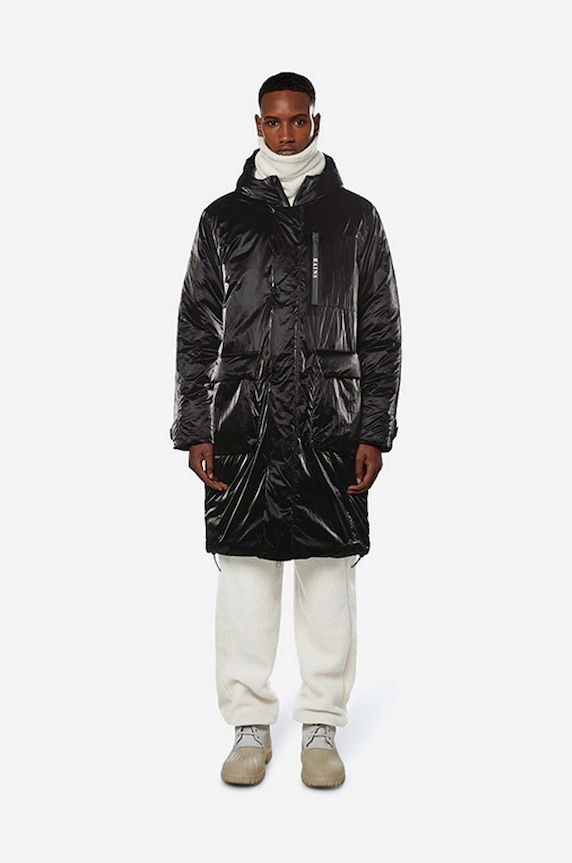 Rains jacket Avalanche Parka 1540.BLACK black AA00