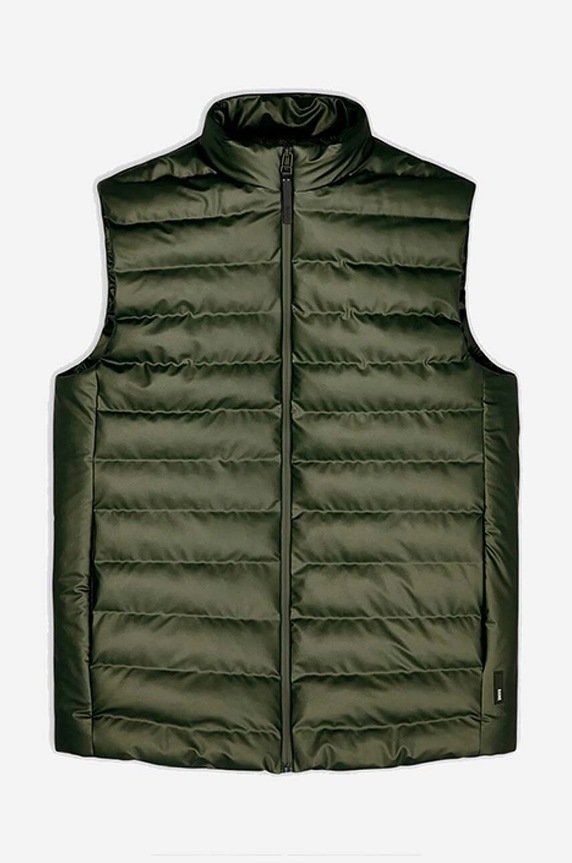 Rains bezrękawnik Trekker Vest 15200 zielony 15200.EVERGREEN