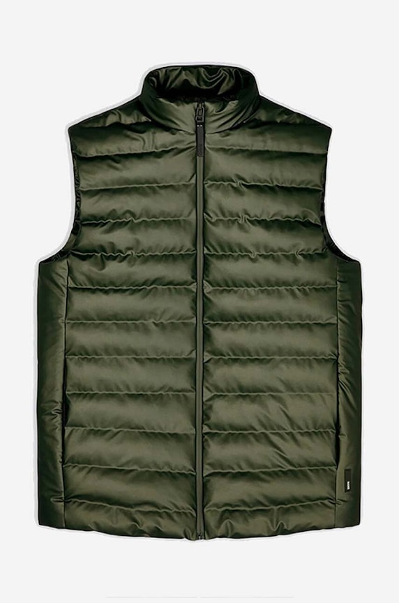 Rains bezrękawnik Trekker Vest 15200 zielony 15200.EVERGREEN