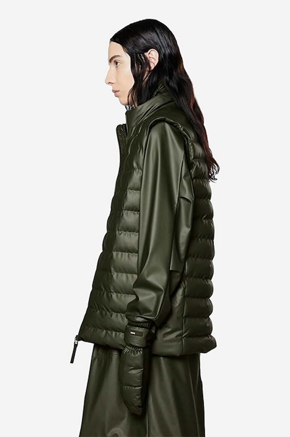 Rains bezrękawnik Trekker Vest 15200 15200.EVERGREEN zielony