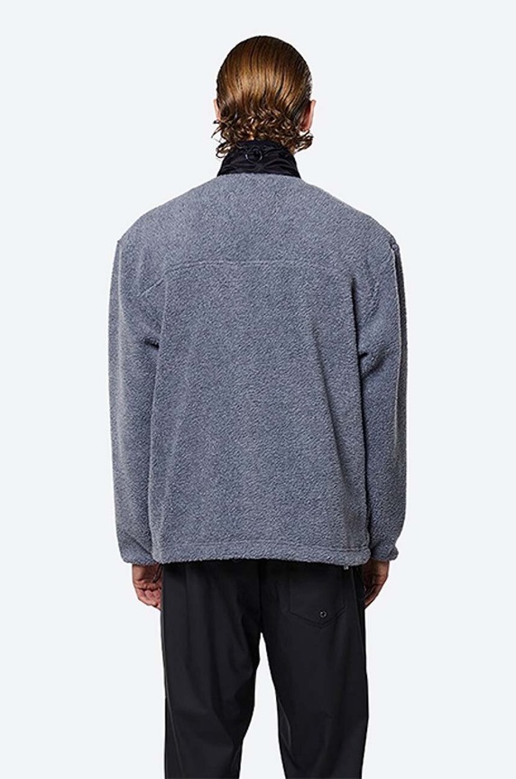 Bunda Rains Fleece Jacket šedá 1852.HEATHERGREY